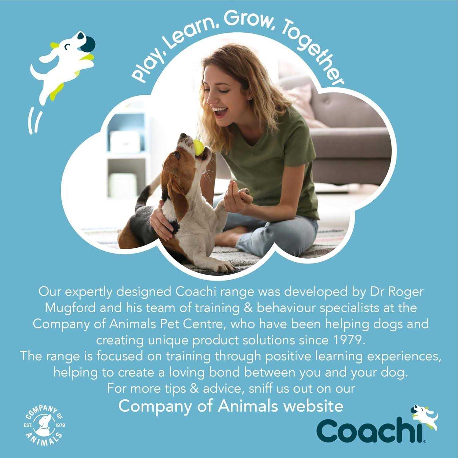 Coachi Puppy Training Line Navy - Pet Supplies online store