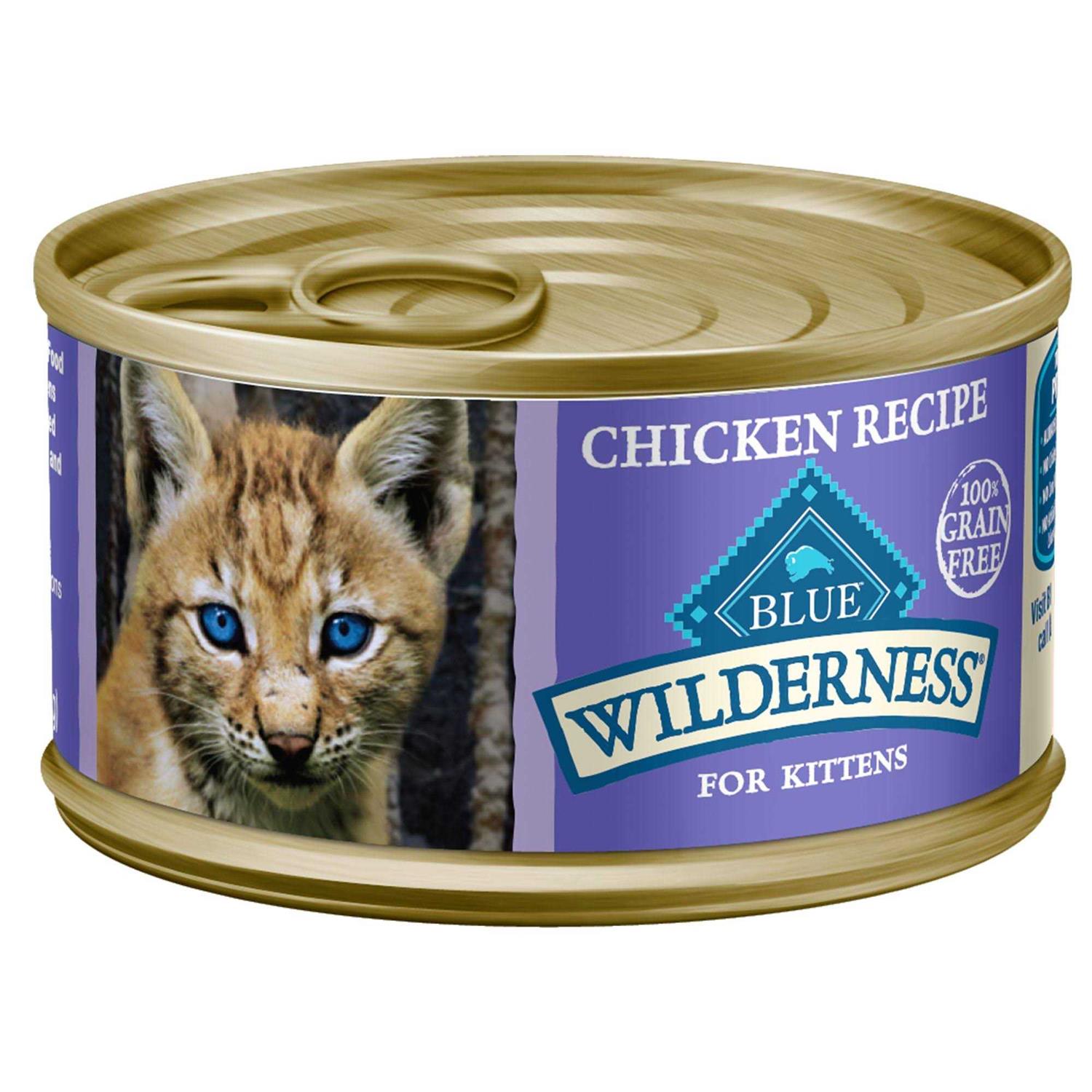 Blue Buffalo Wilderness Kitten Food Grain Free Chicken - Pet Supplies online store