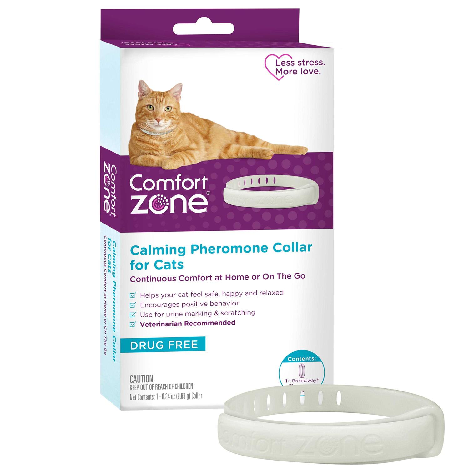 Comfort Zone Calming Pheromone Cat Collar - Pet Supplies online store
