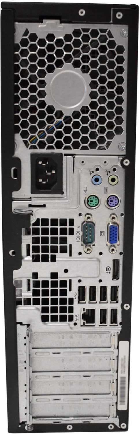 HP Elite Desktop, Intel Core i5 3.1GHz, 8GB RAM, 500GB HDD, Keyboard/Mouse, WiFi, 17in LCD Monitor, DVD, Windows 10 (Renewed)