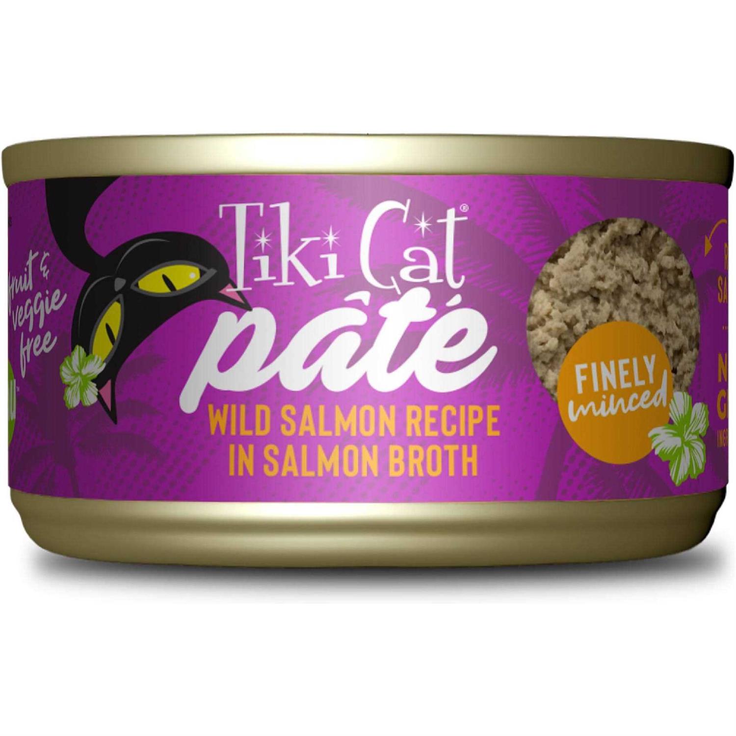 Tiki Cat Luau Pate Wild Salmon Cat Food - Pet Supplies online store