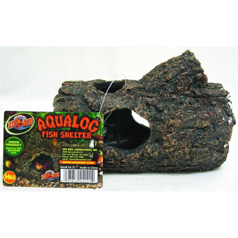 Zoo Med Aqualog Fish Shelter - Pet Supplies online store