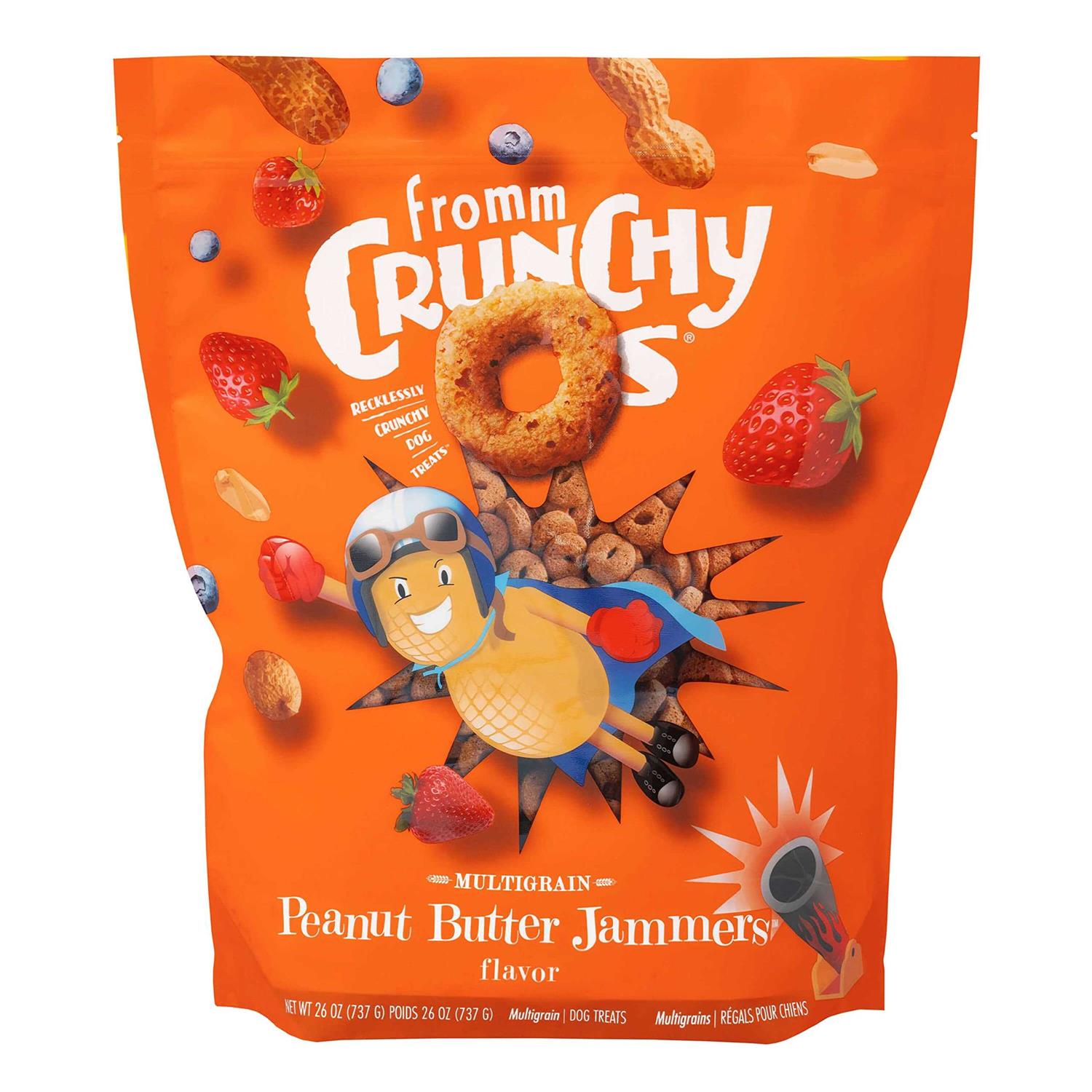 Fromm Crunchy O's Dog Treats Peanut Butter Jammers - Pet Supplies online store