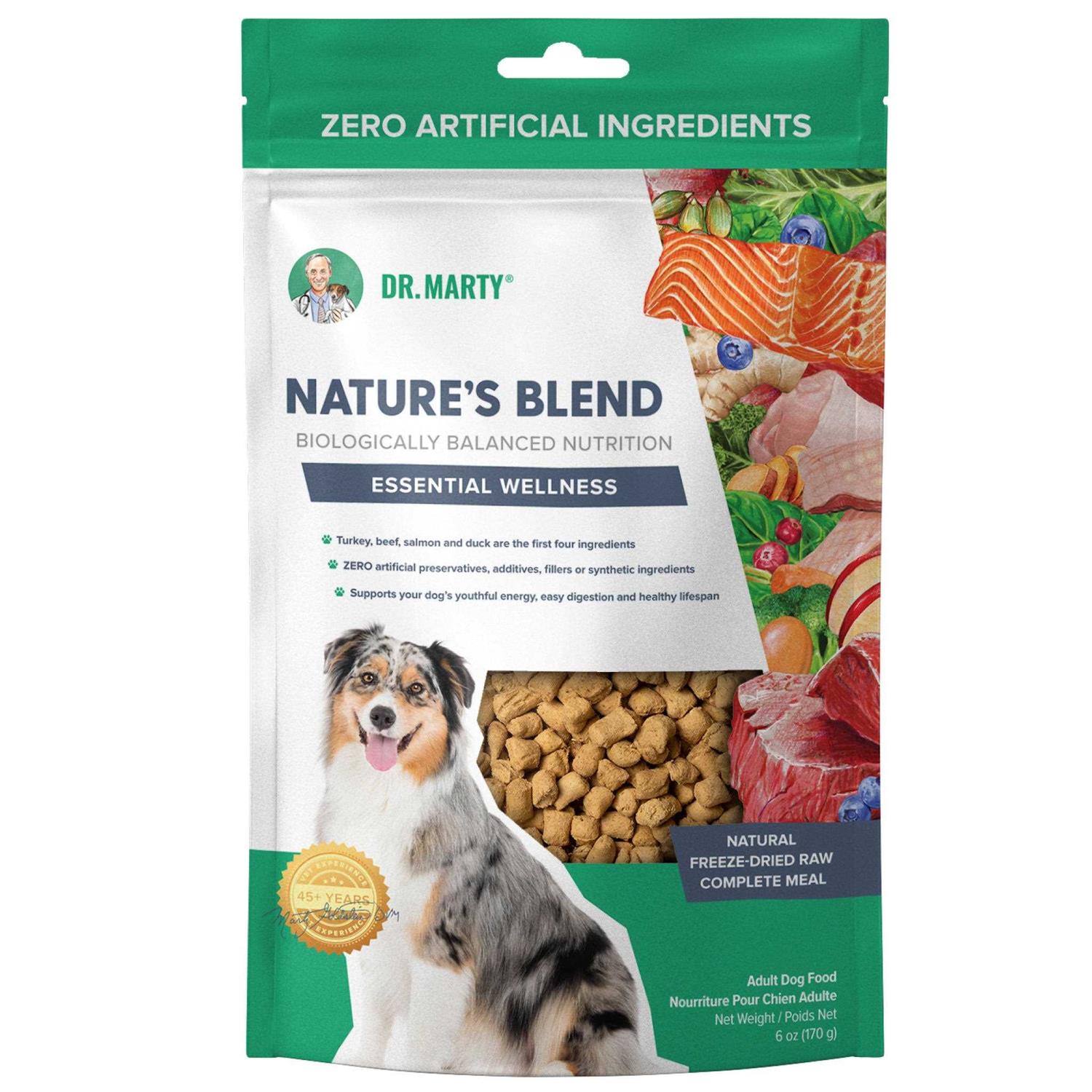 Dr. Marty Nature's Blend Freeze Dried Raw Dog Food - Pet Supplies online store
