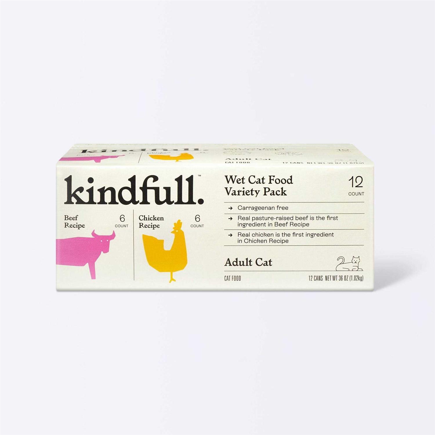 Kindfull Chicken and Beef Wet Cat Food - Pet Supplies online store