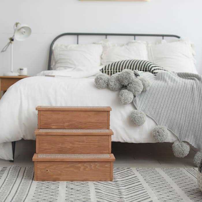 Zoovilla Yorkshire Pet Step with Storage - Pet Supplies online store