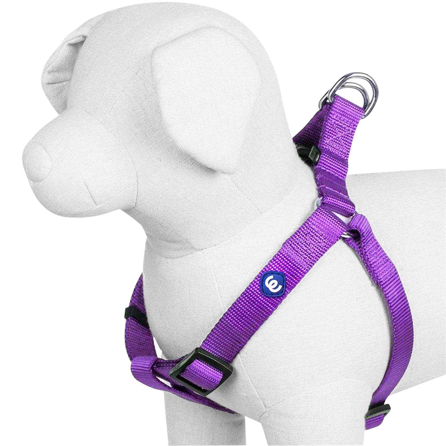 Blueberry Pet Essentials Classic Durable Solid Nylon Step-In Dog Harness - Pet Supplies online store