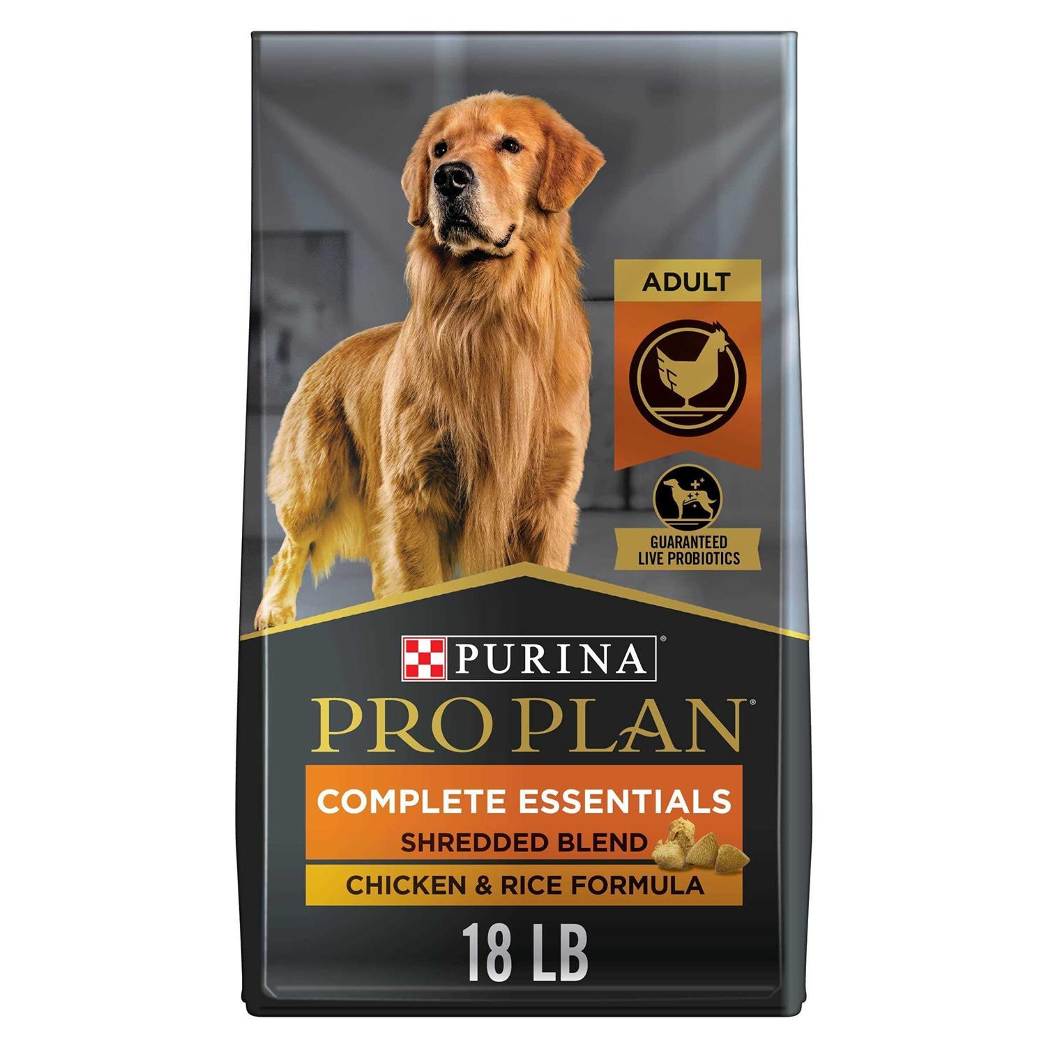 Purina Pro Plan Dog Food Shredded Blend - Pet Supplies online store