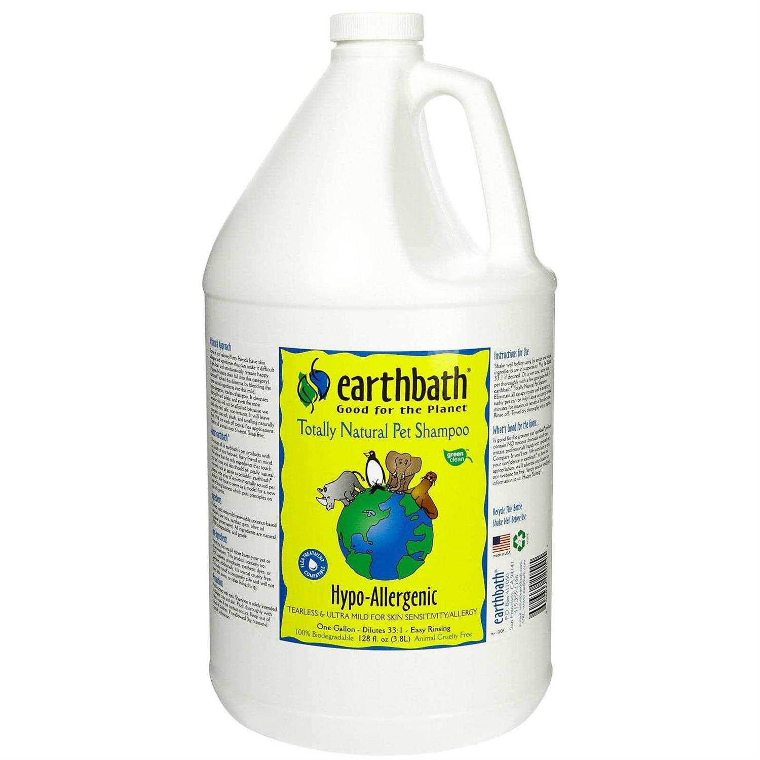 Earthbath Hypo-Allergenic Shampoo - Pet Supplies online store