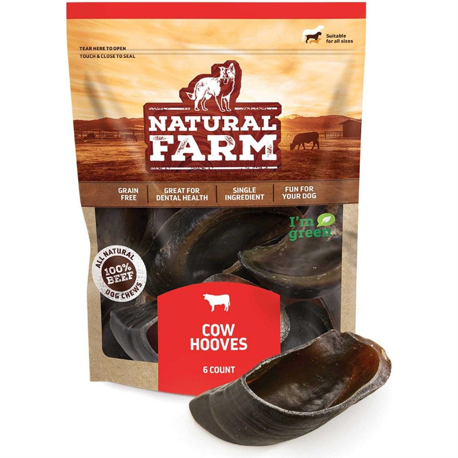 Natural Farm Cow Hooves Dog Treats - Pet Supplies online store