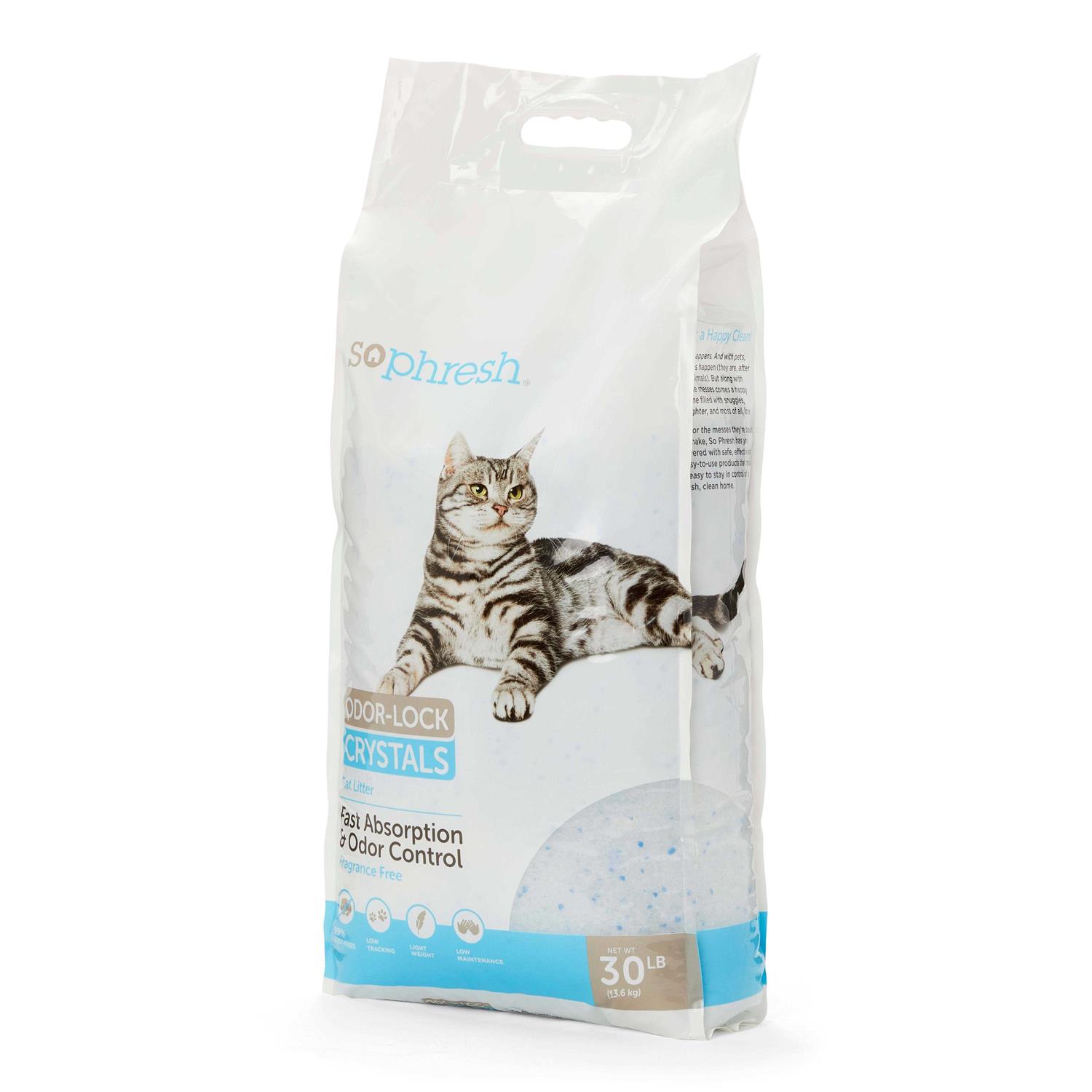 So Phresh Odor-Lock Crystal Cat Litter - Pet Supplies online store
