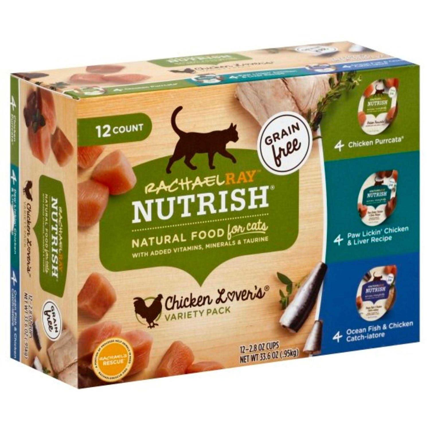 Rachael Ray Nutrish Variety Pack Wet Cat Food - Pet Supplies online store