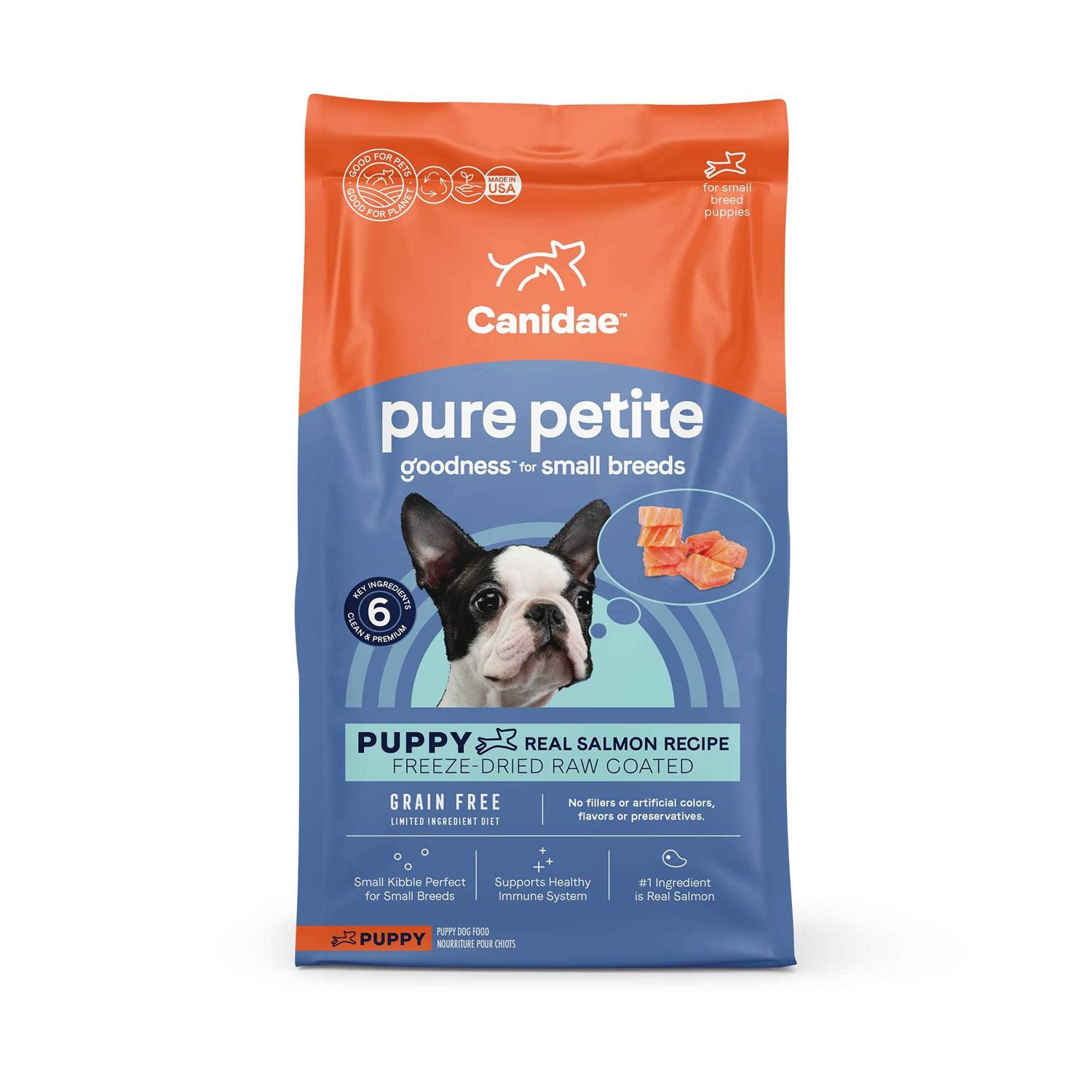 Canidae Pure Petite Small Breed Salmon Puppy Dry Dog Food - Pet Supplies online store