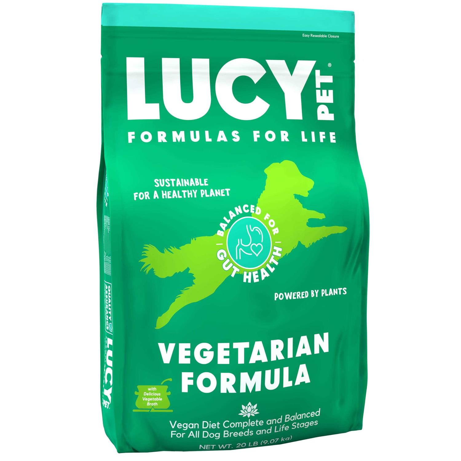 Lucy Pet Products Vegetarian Formula Dry Dog Food - Pet Supplies online store