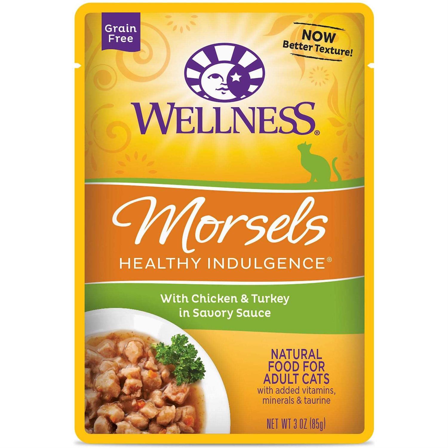 Wellness Healthy Indulgence Morsels Cat Food - Pet Supplies online store