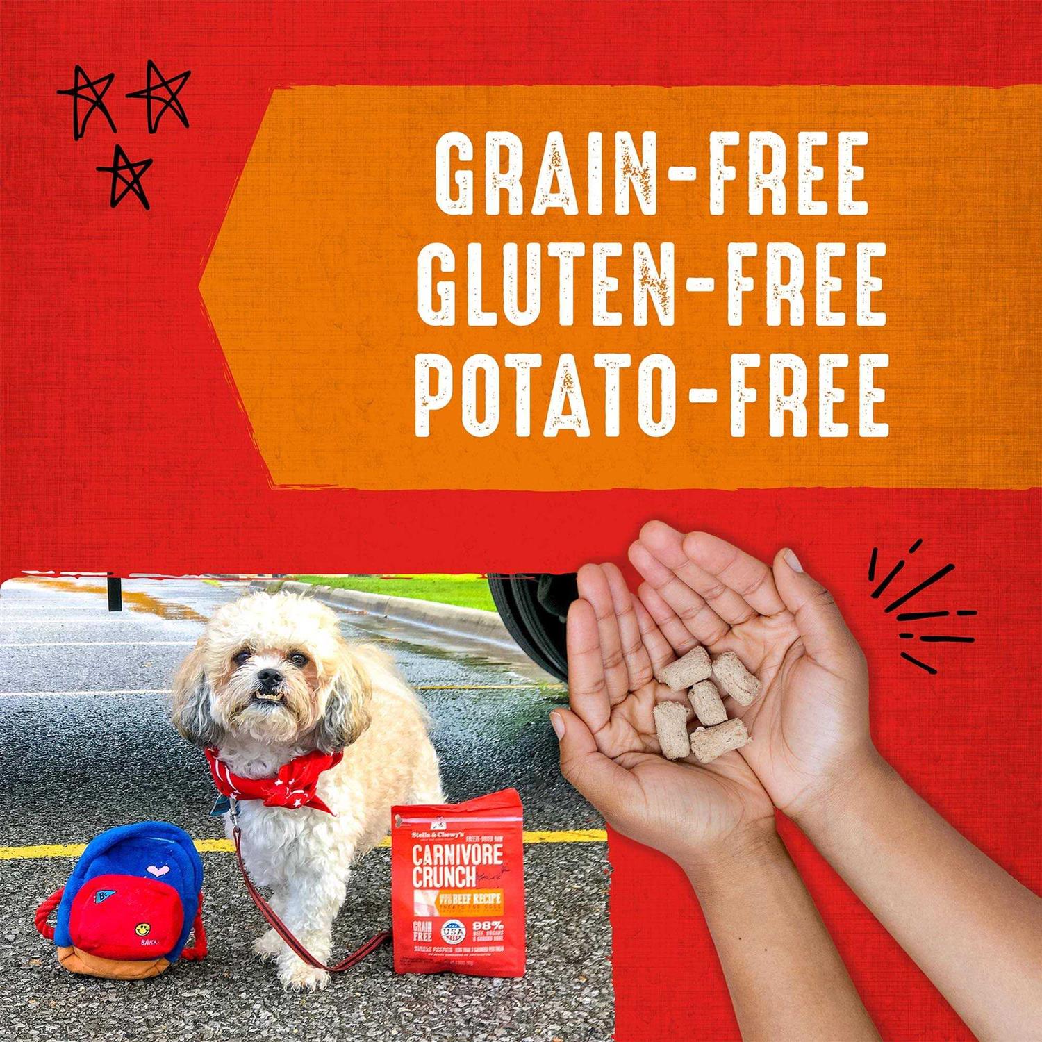 Stella & Chewy's Carnivore Crunch Dog Treats - Pet Supplies online store