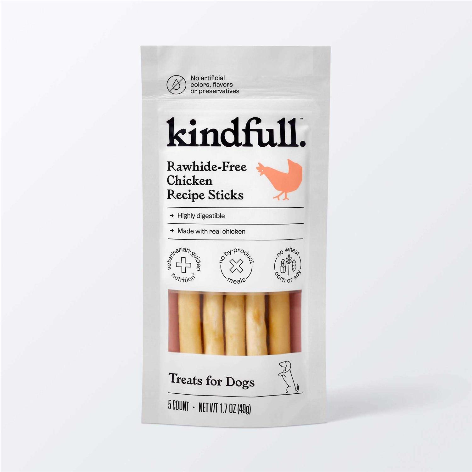 Kindfull Rawhide-Free Recipe Stick Dog Treat - Pet Supplies online store