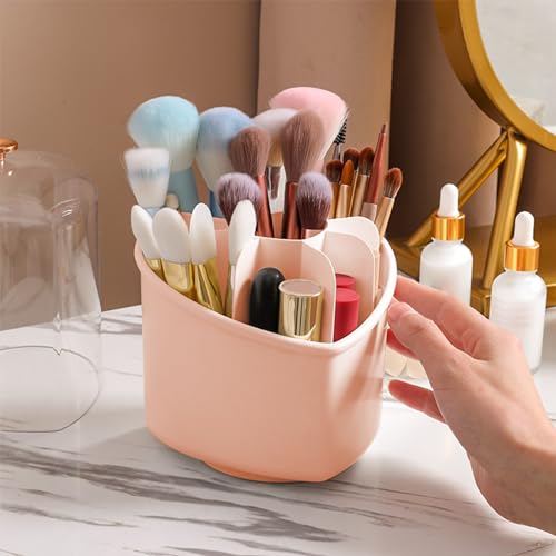 Liquidation Boxes Returns Pallets SaleMakeup Brush Storage Box，Desktop Storage Organizer with 8 Compartments, Pencil Holders, Office Accessories Caddy, School Supplies Organizer for Pen