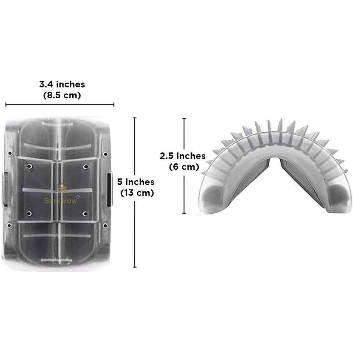 SunGrow Face Scratchers & Massage Comb with Catnip Dog & Cat Self Groomer Rubbing Corner Brush - Pet Supplies online store