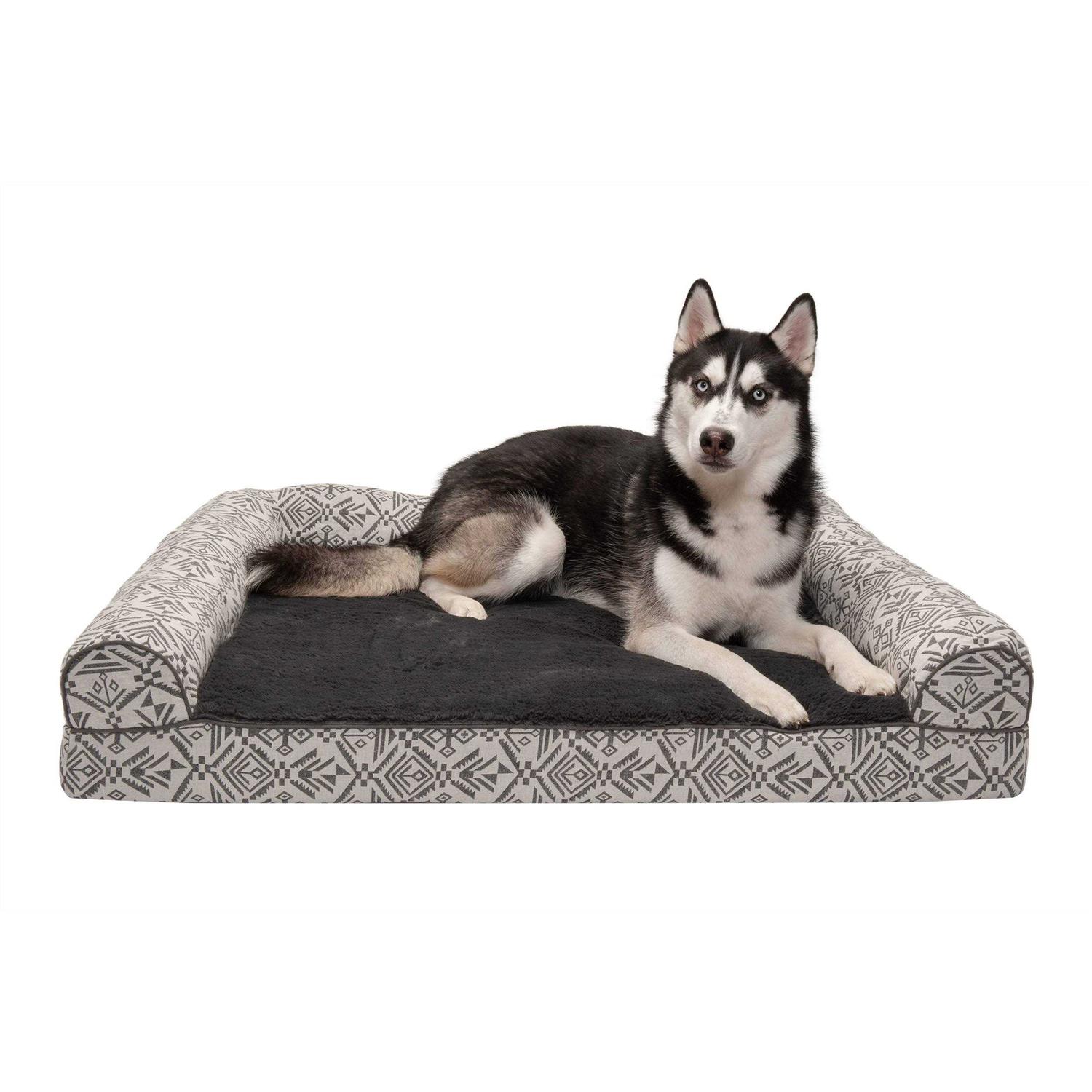 FurHaven Sofa Dog Bed Southwest Kilim - Pet Supplies online store