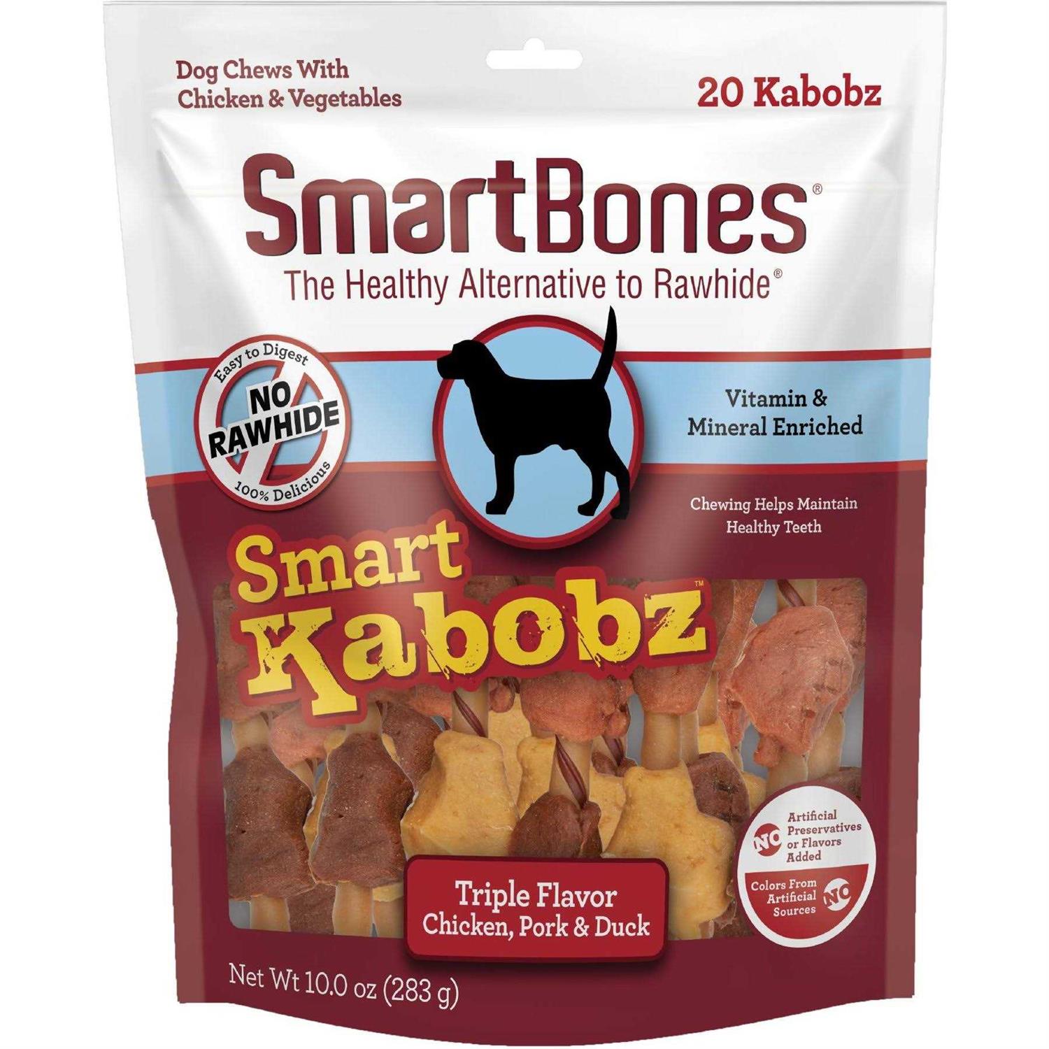 SmartBones Smart Kabobz Dog Treat - Pet Supplies online store