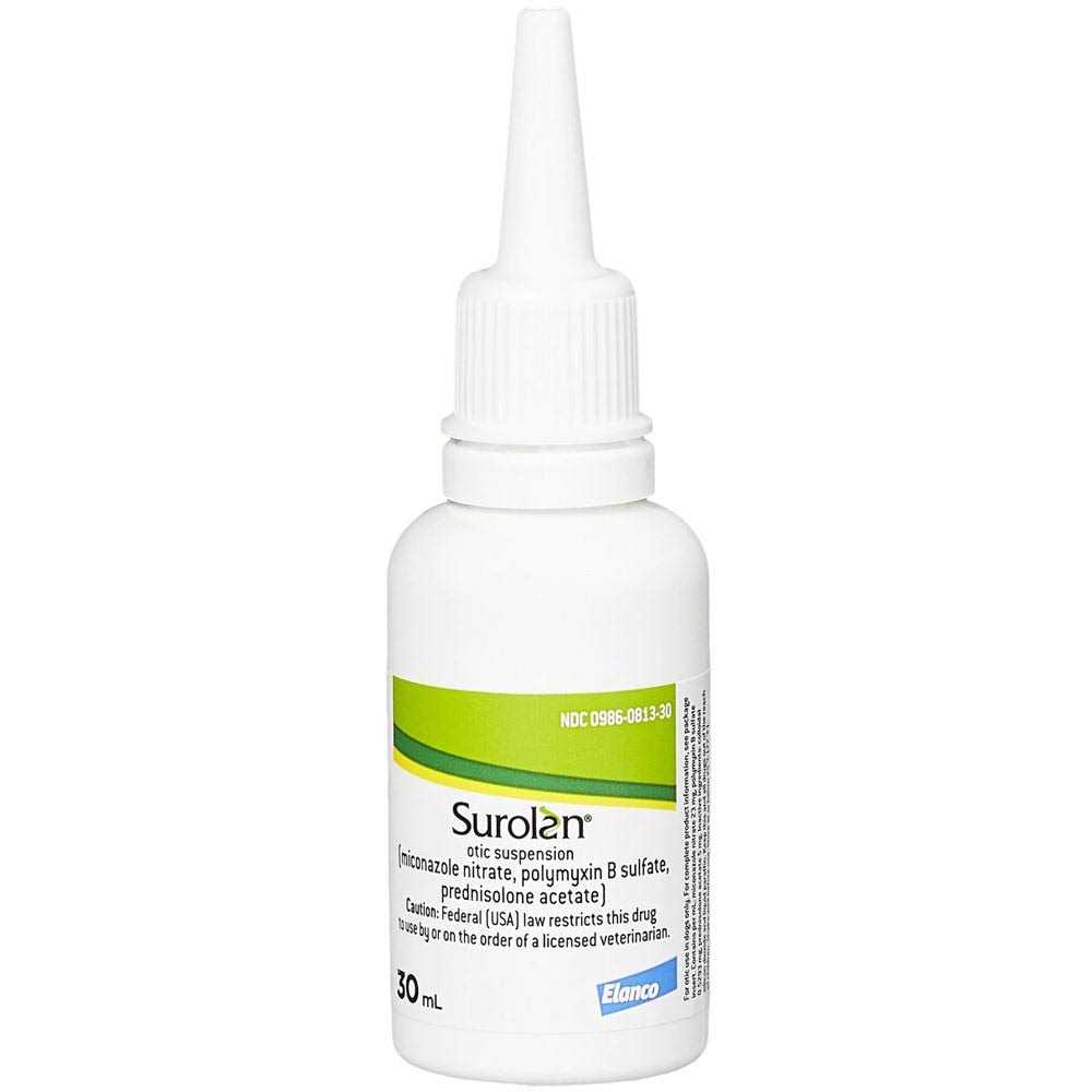Surolan Otic Suspension for Dogs - Pet Supplies online store
