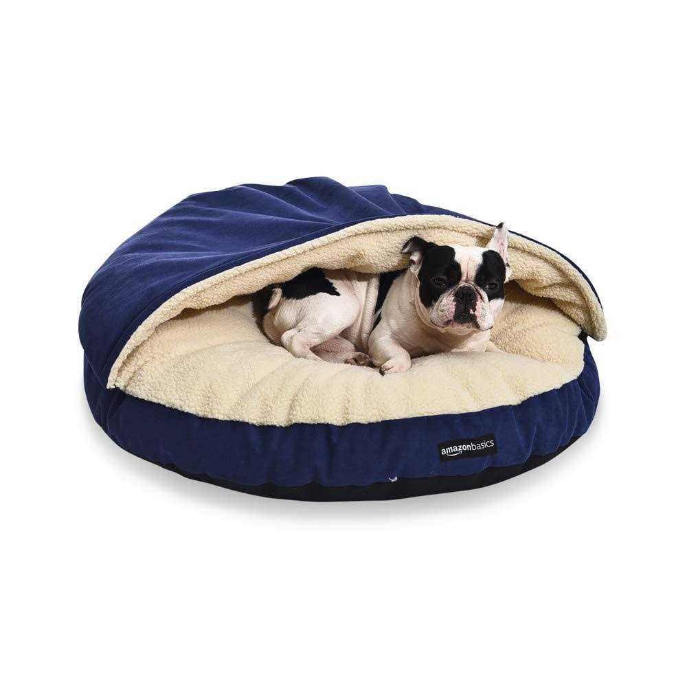 Amazon Basics Cozy Pet Cave Bed for Dog - Pet Supplies online store