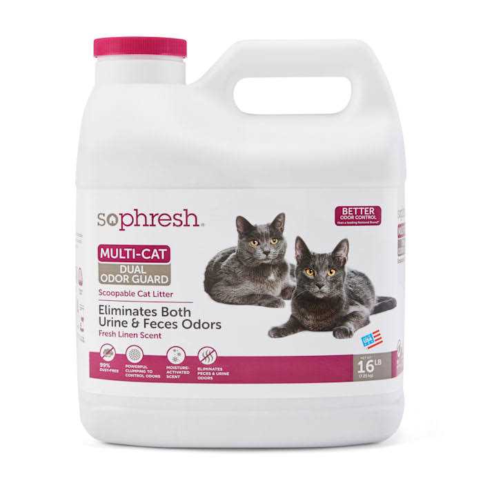 So Phresh Dual Odor Guard Scoopable Cat Litter - Pet Supplies online store