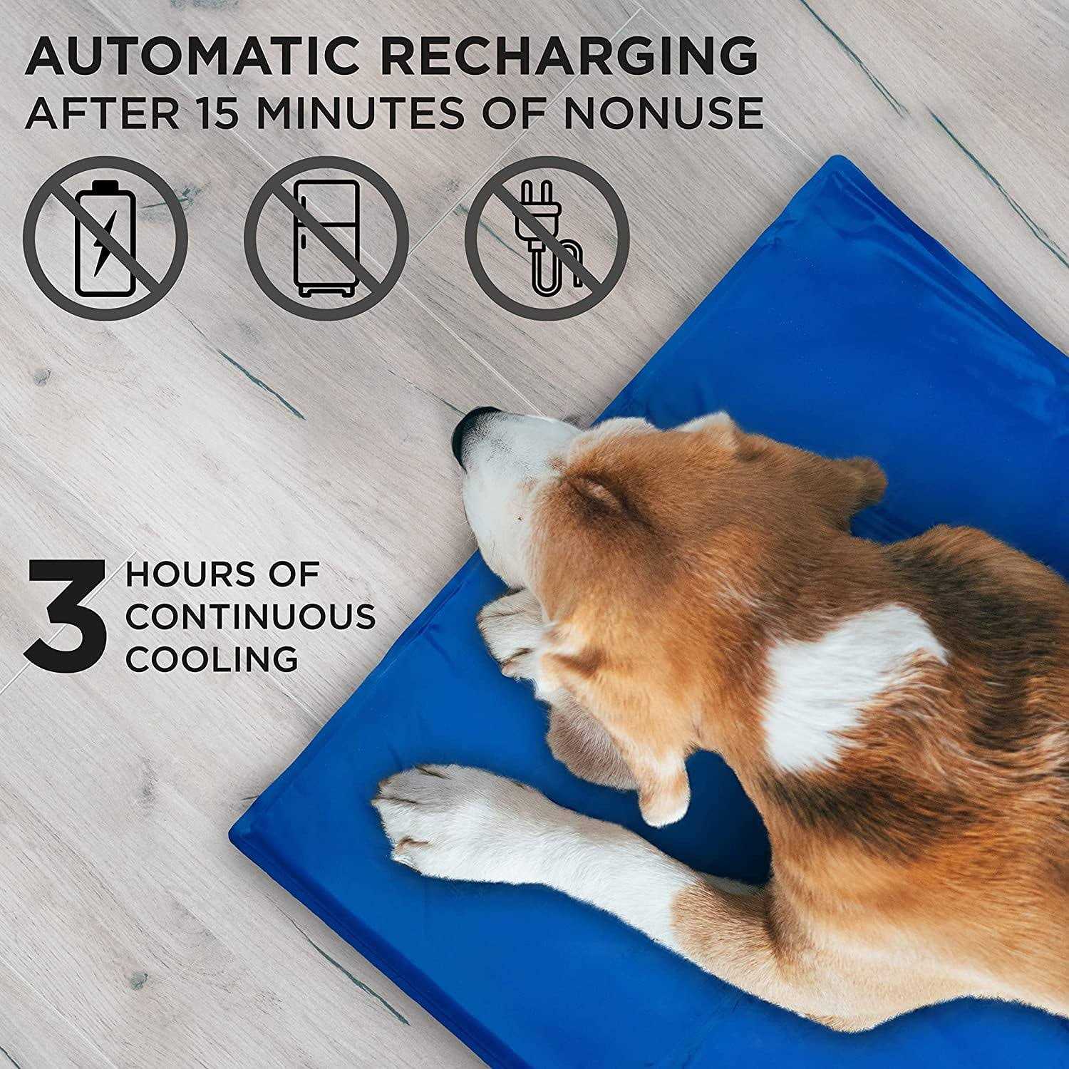 Arf Pets Pet Dog Self Cooling Mat Pad for Kennels Crates and Beds - Pet Supplies online store