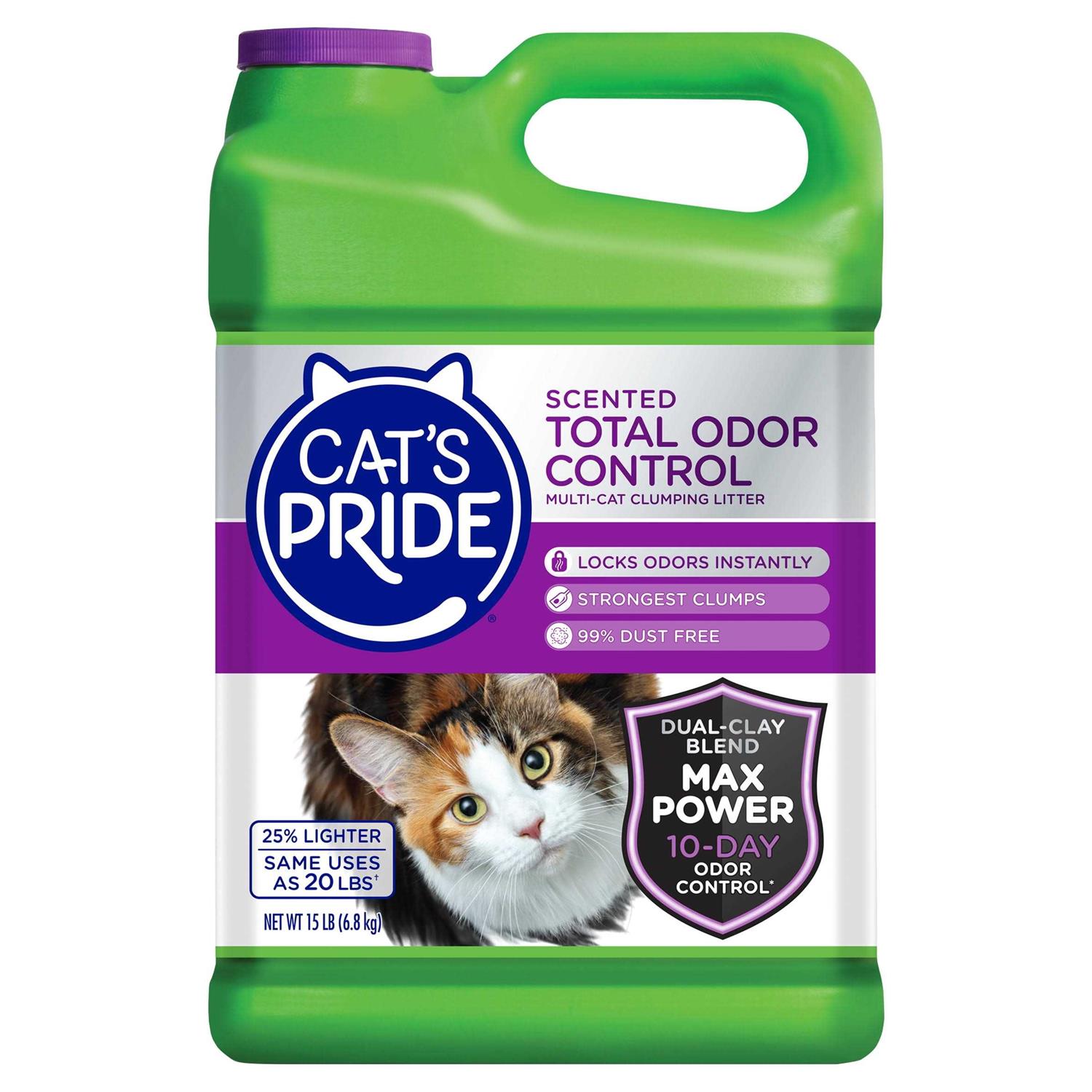 Cat's Pride Total Odor Control Scented Cat Litter - Pet Supplies online store