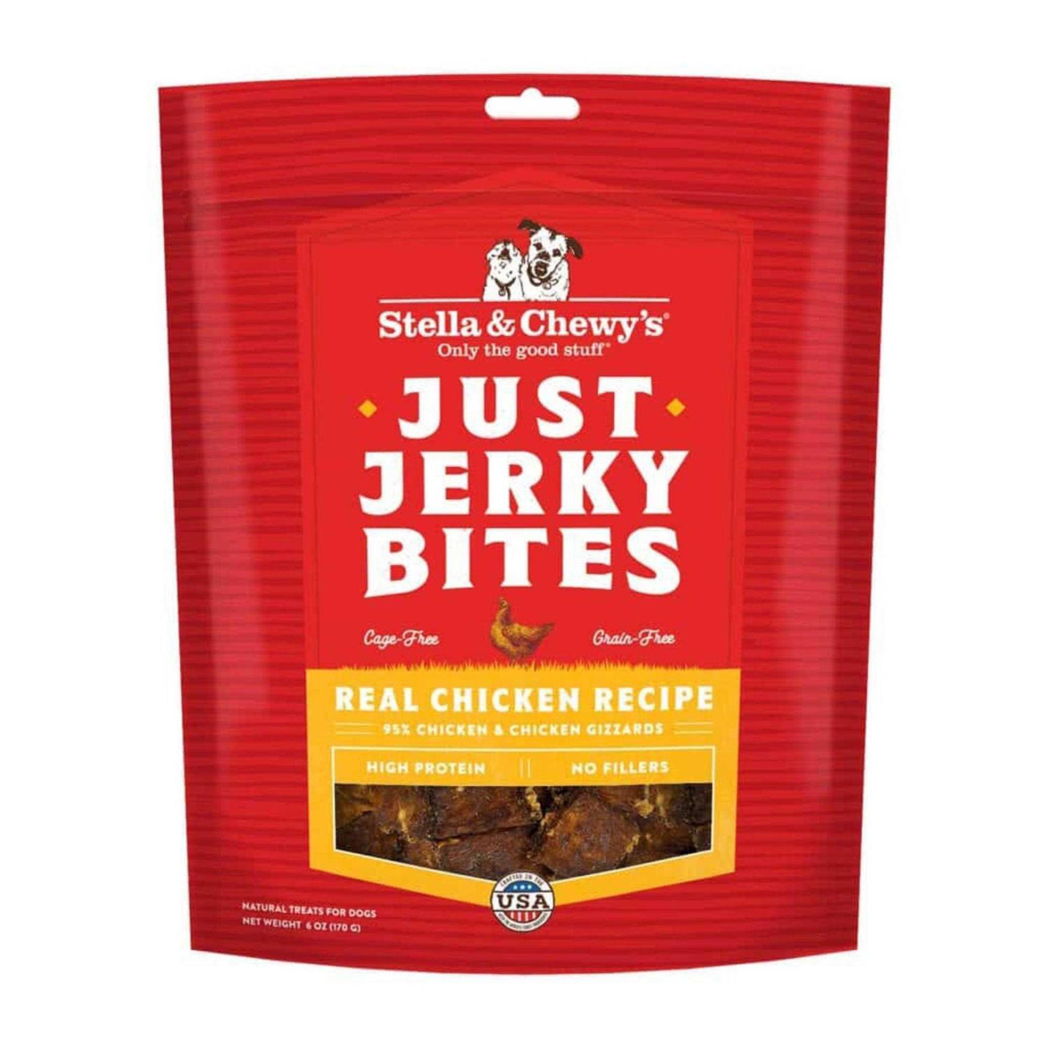 Stella & Chewy's Just Jerky Bites Dog Treats - Pet Supplies online store