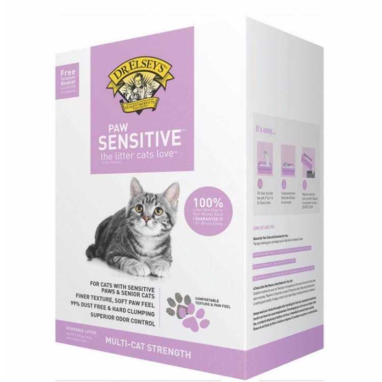 Dr. Elsey's Precious Cat Paw Sensitive Clumping Multi-Cat Clay Litter - Pet Supplies online store