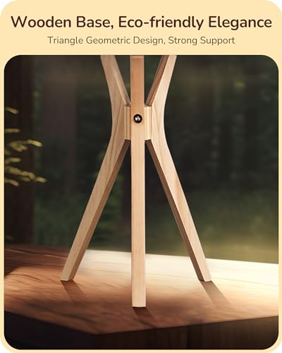 EDISHINE Tripod Table Lamp, 17.5