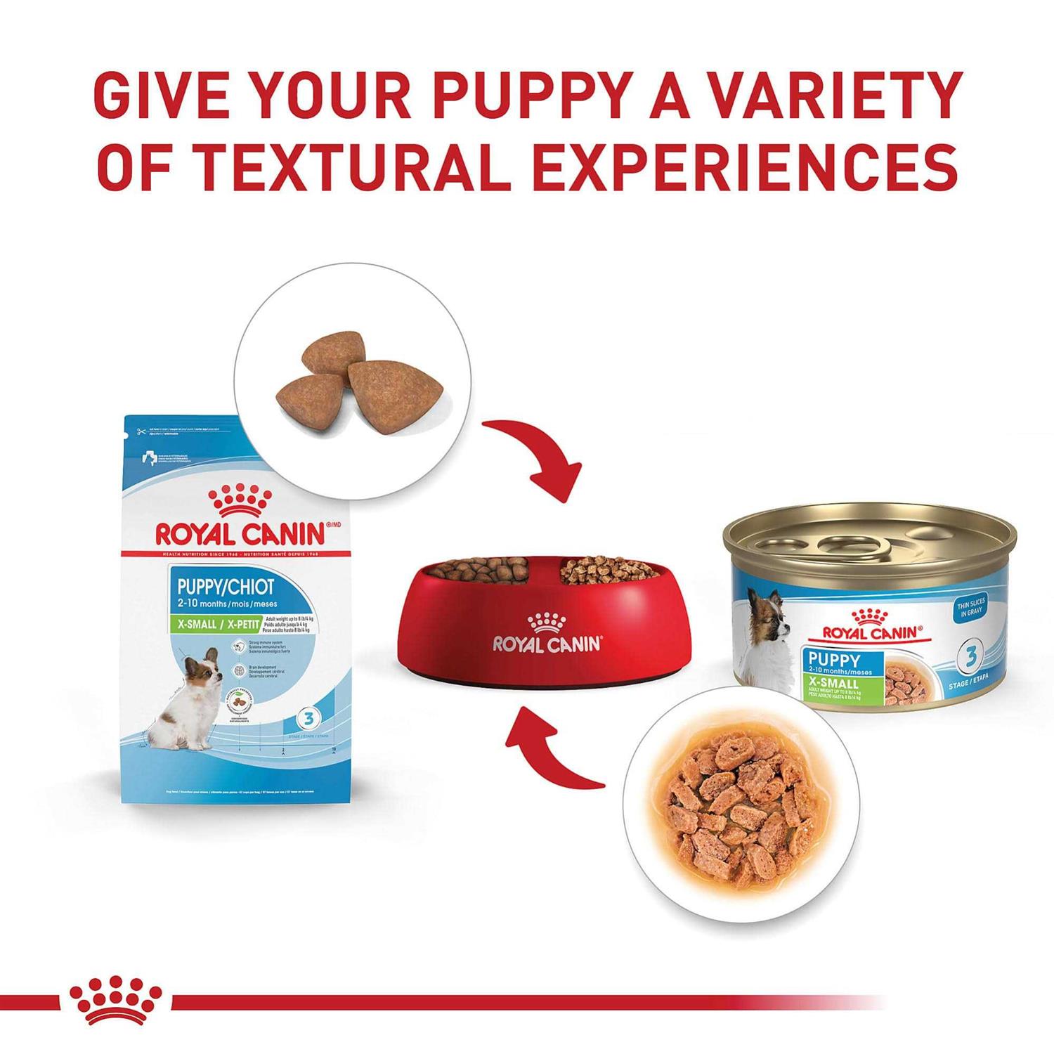Royal Canin Size Health Nutrition Puppy Thin Slices in Gravy Wet Dog Food - Pet Supplies online store