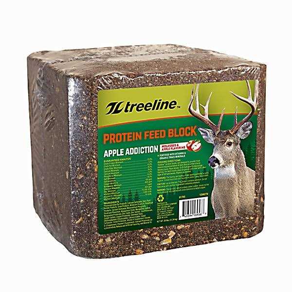 treeline Apple Addiction Protein Feed Block for Deer - Pet Supplies online store