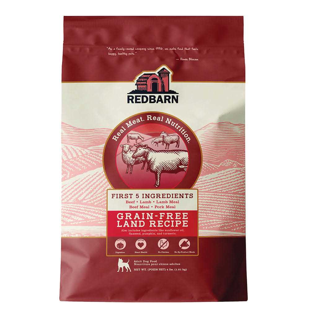 Redbarn Grain-Free Land Recipe Dog Food - Pet Supplies online store