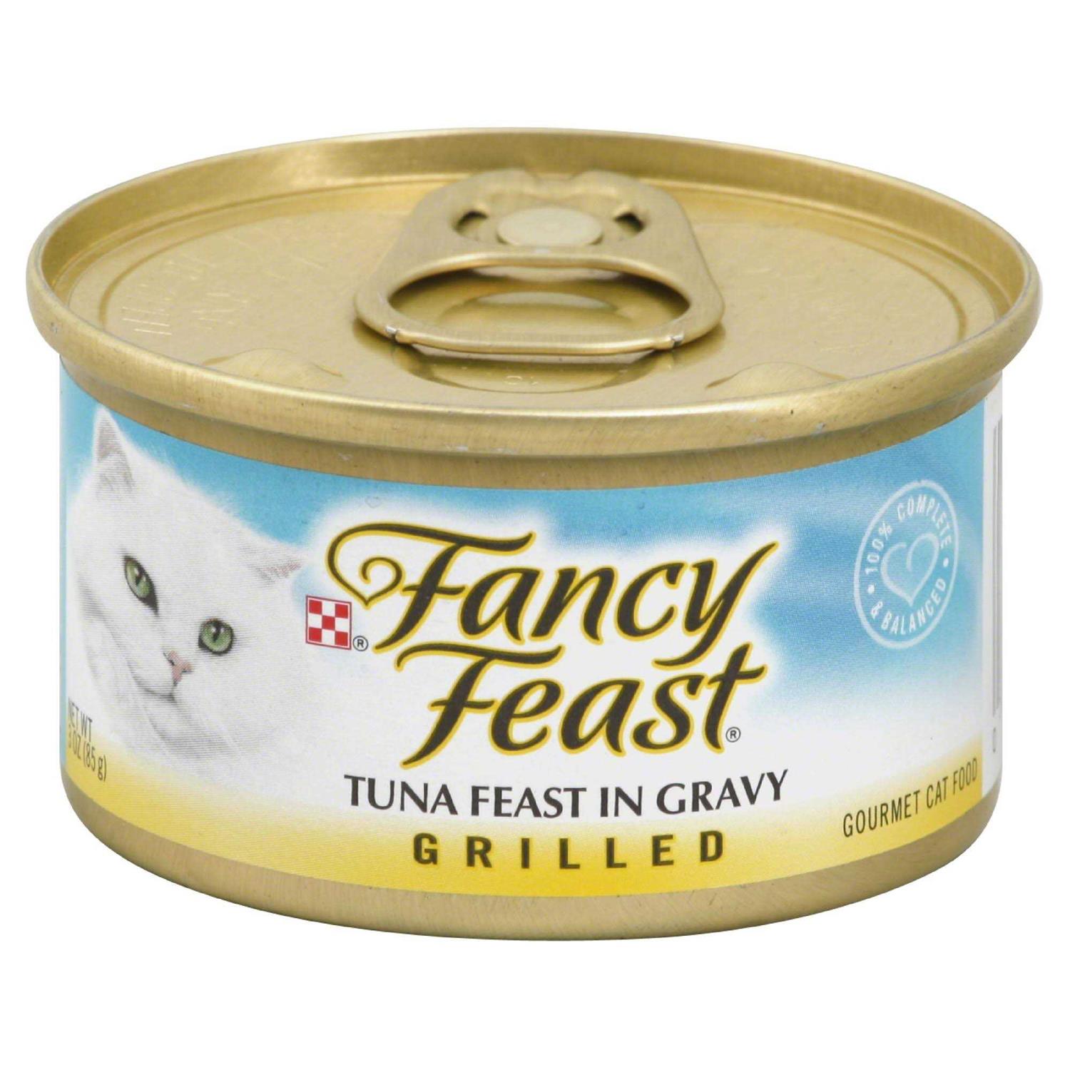 Fancy Feast Grilled Tuna Feast in Gravy Wet Cat Food - Pet Supplies online store