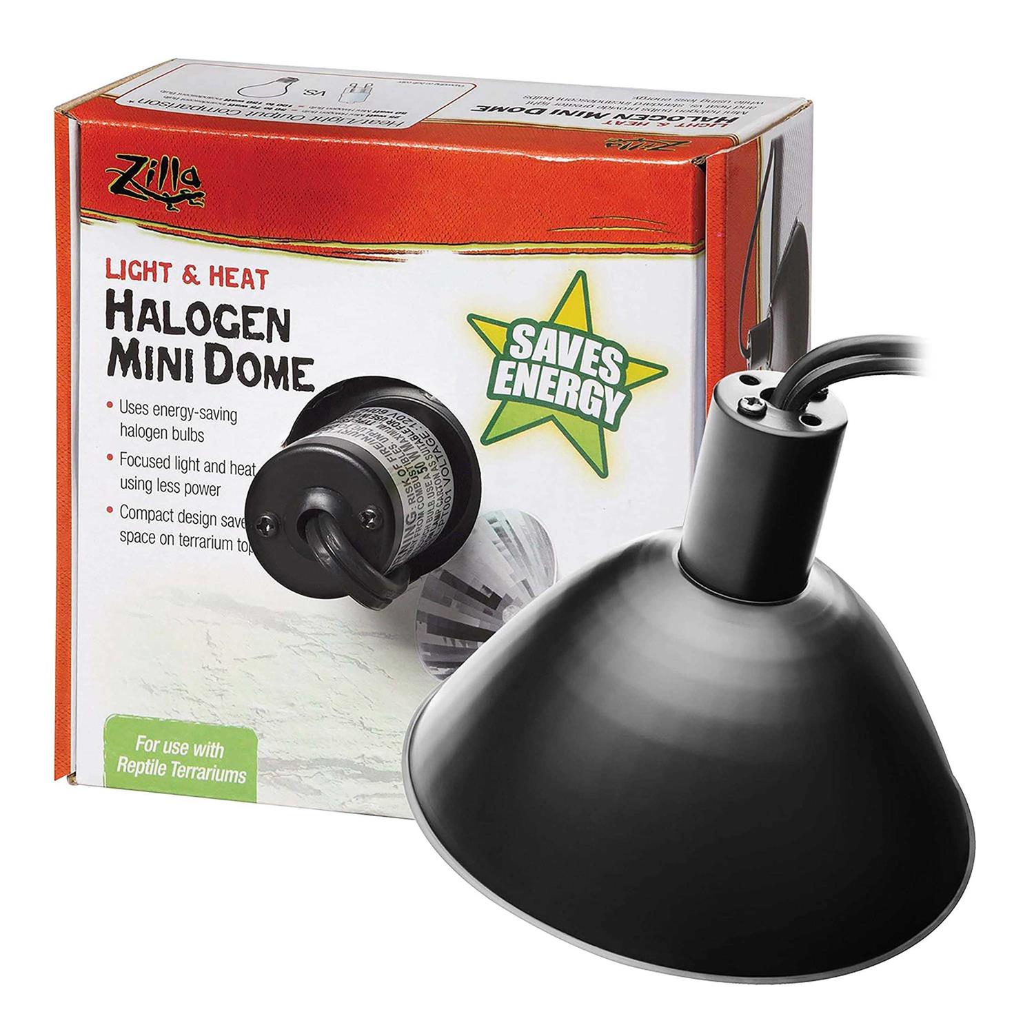 Zilla Dome Mini Halogen Fixture - Pet Supplies online store