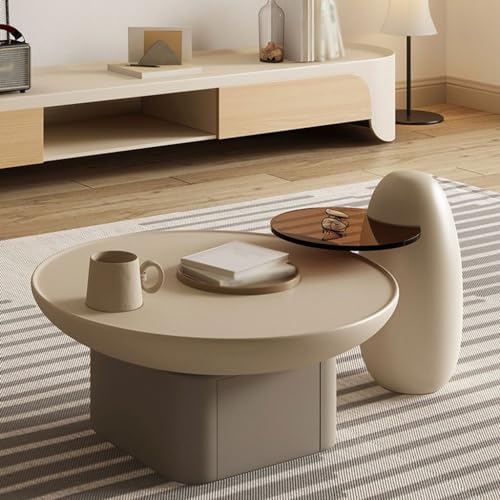 Modern TV Stand Nordic Modern Minimalist Cream Style Retractable TV Cabinet Living Room Home Creative TV Cabinet Storage Cabinets