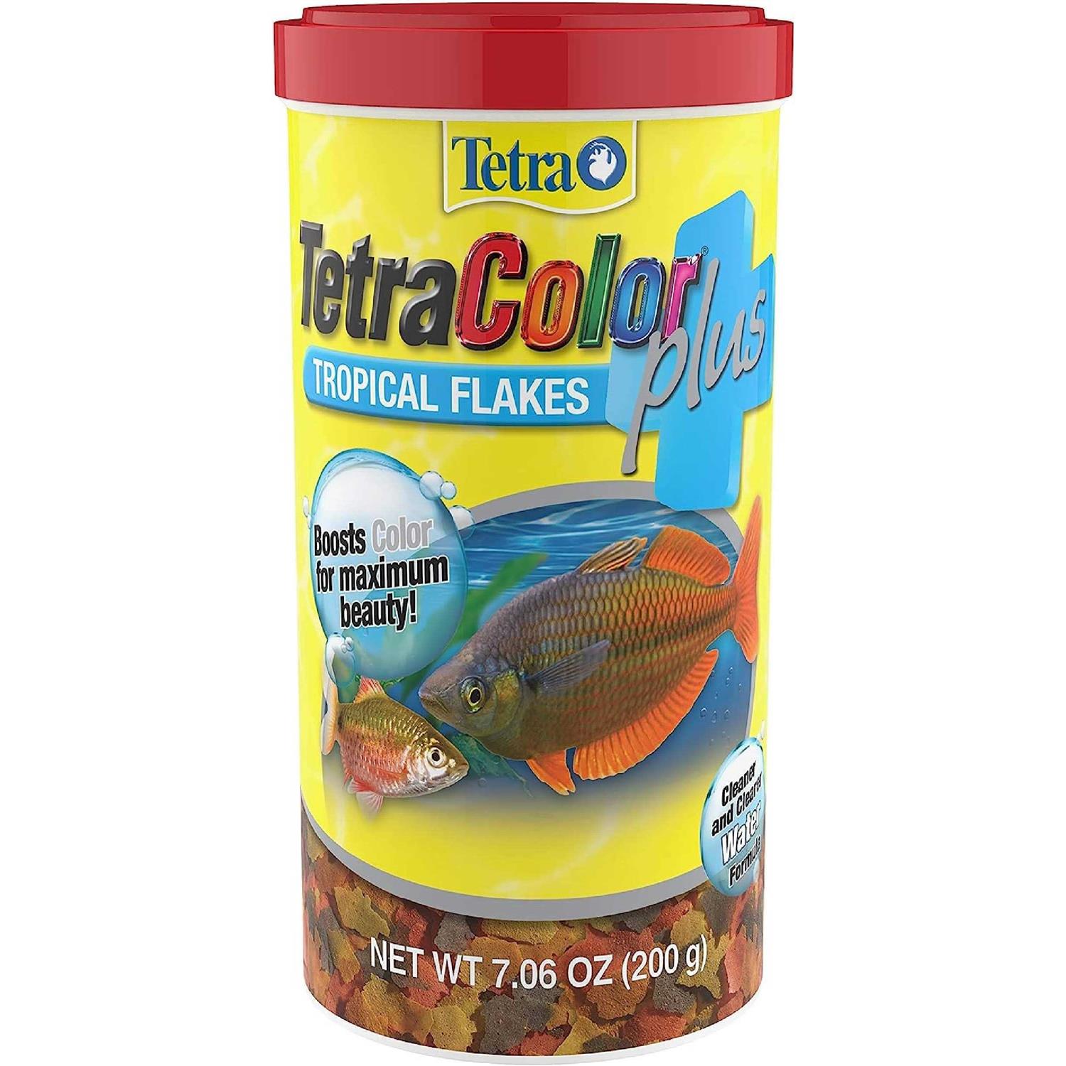 TetraColor Plus Tropical Fish Food Flakes - Pet Supplies online store