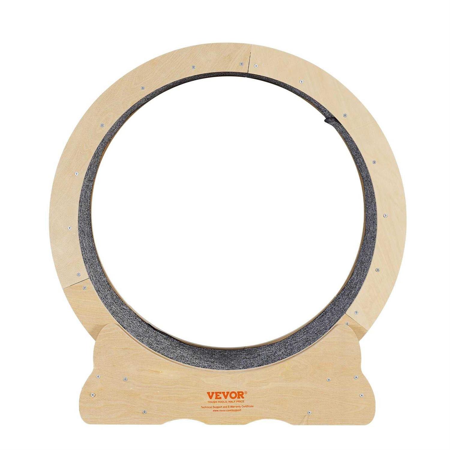 VEVOR Cat Exercise Wheel, Large Cat Treadmill Wheel for Indoor Cats, 29.5 inch Cat Running Wheel with Detachable Carpet and Cat - Pet Supplies online store