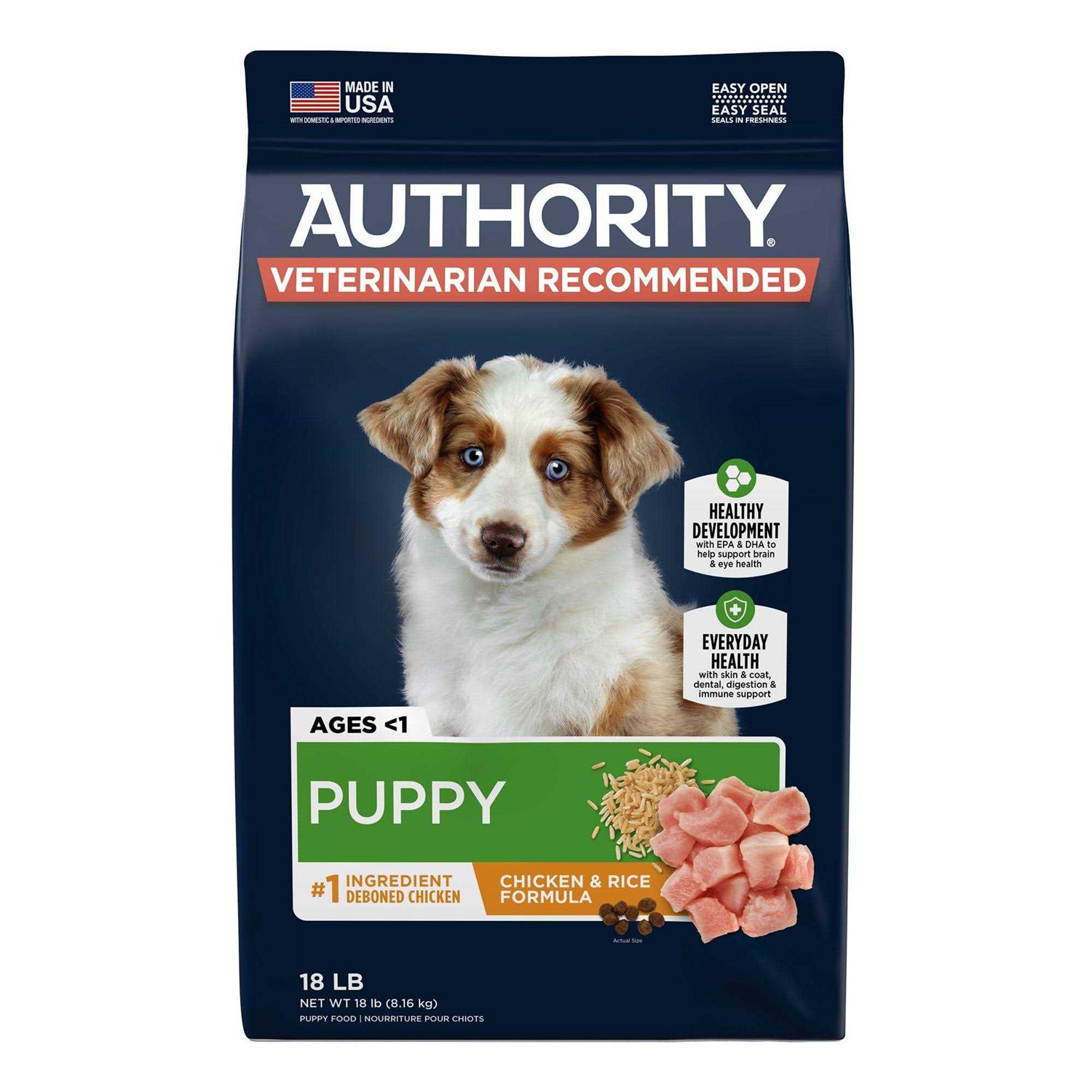 Authority Everyday Health Puppy Dry Dog Food - Pet Supplies online store