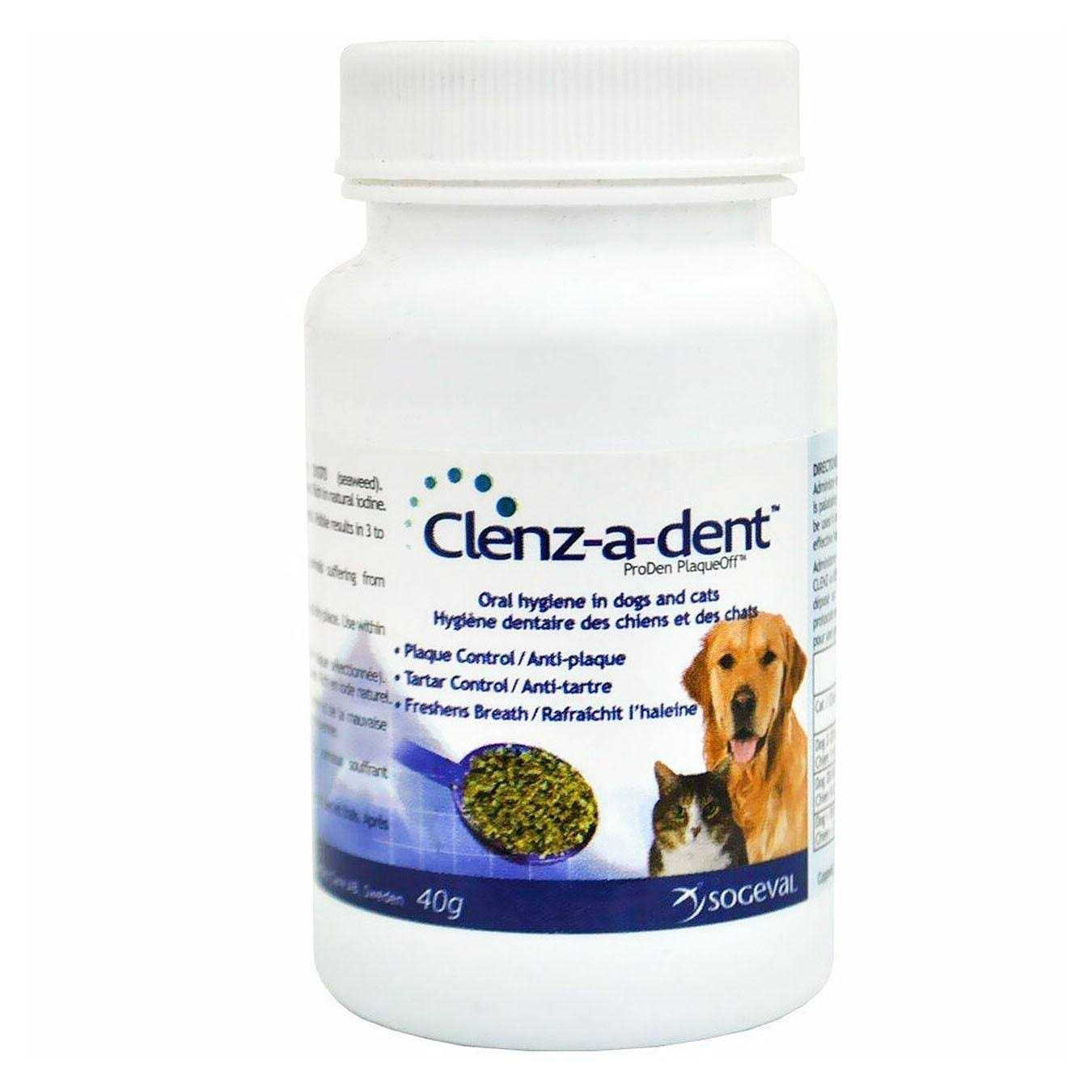 Clenz-A-Dent Food Additive PlaqueOff - Pet Supplies online store