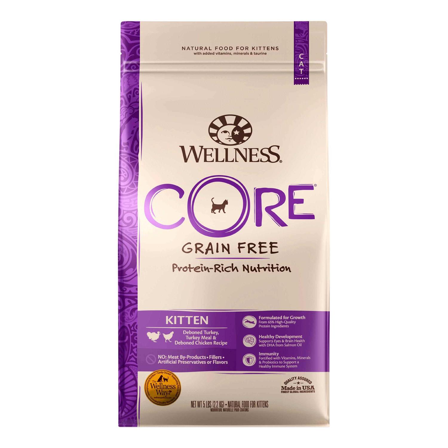 Wellness CORE Grain-Free Kitten Formula Dry Cat Food - Pet Supplies online store
