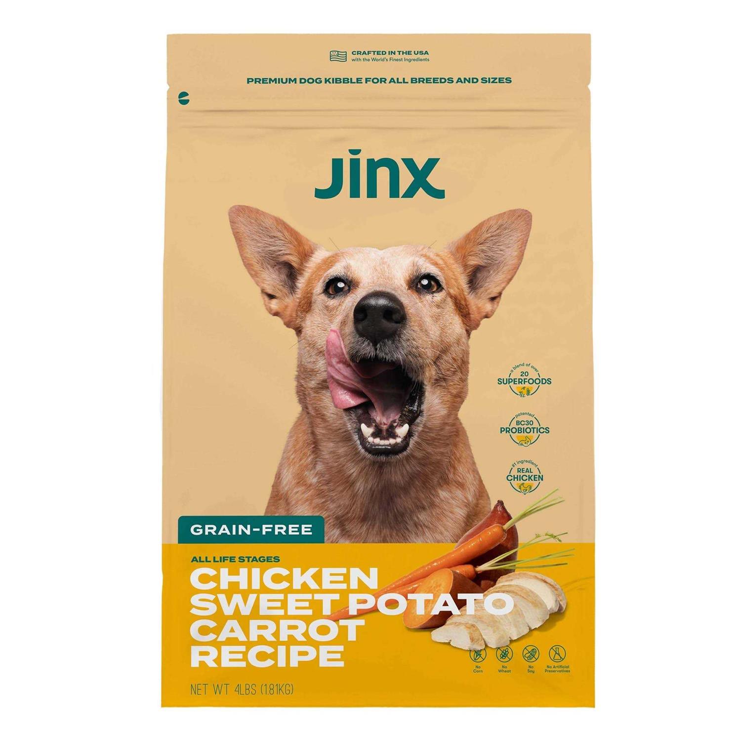 Jinx Chicken Sweet Potato & Carrot Dry Dog Food - Pet Supplies online store