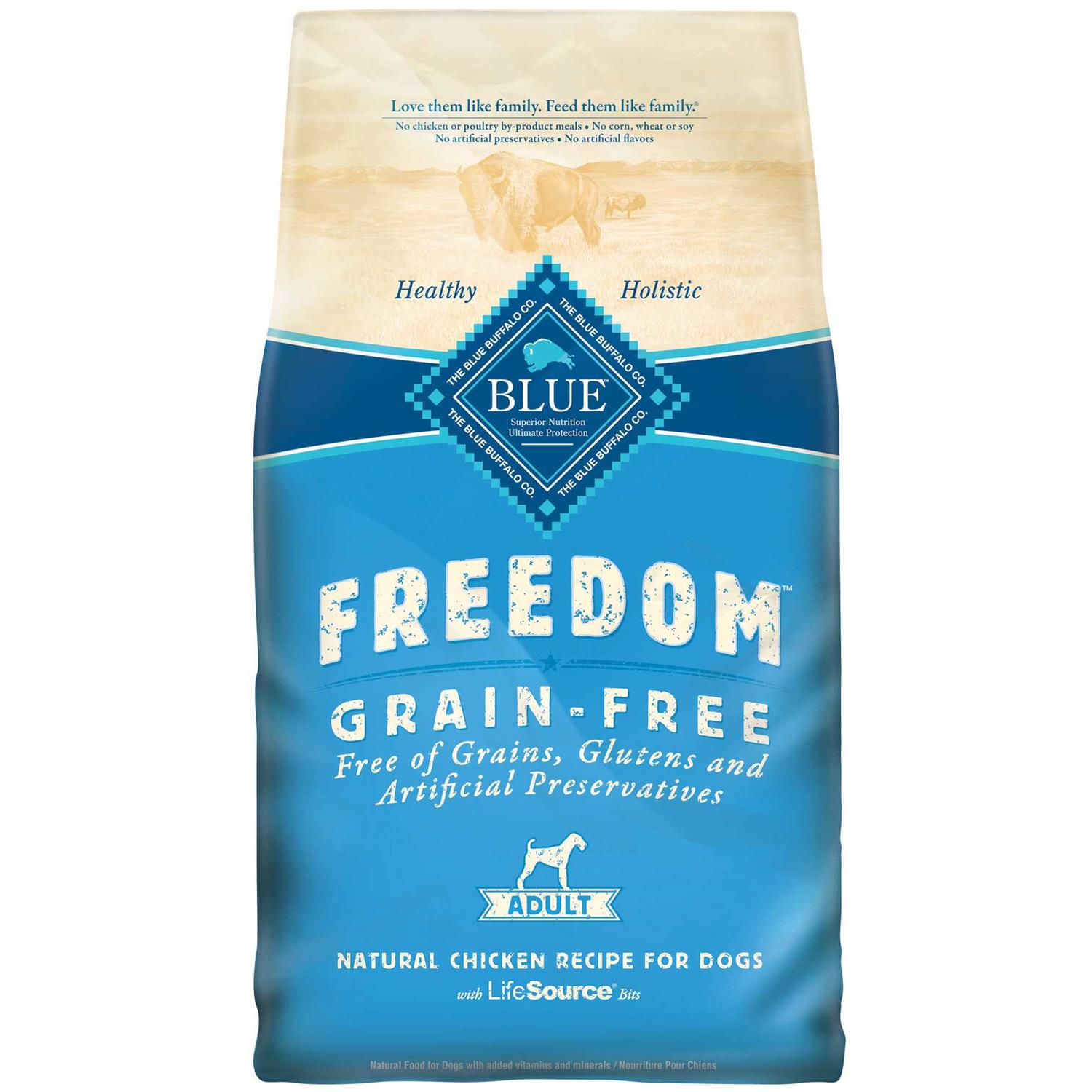 Blue Buffalo Freedom Adult Free Dog Food - Pet Supplies online store