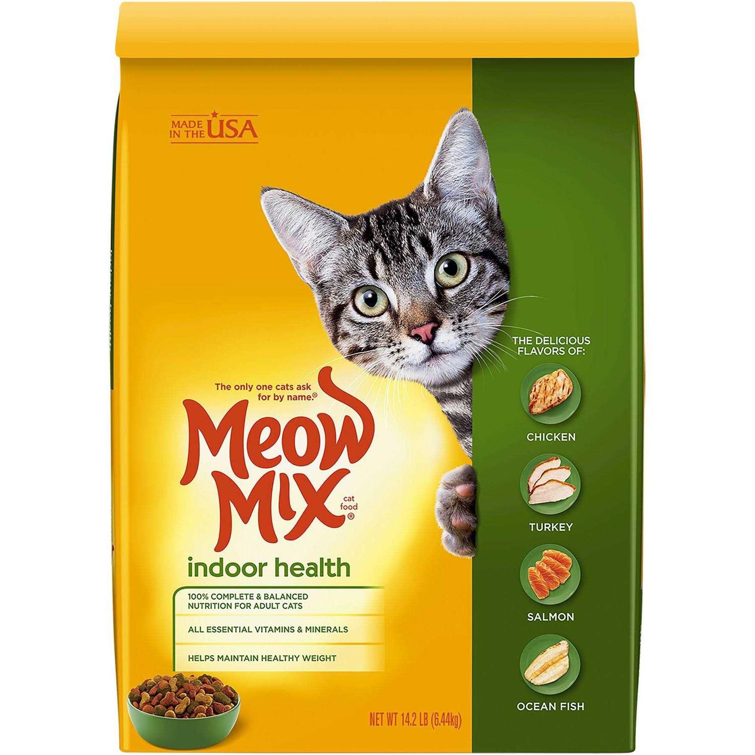 Meow Mix Indoor Dry Cat Food - Pet Supplies online store