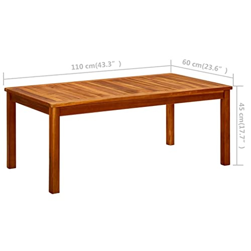 Patio Coffee Table 43.3