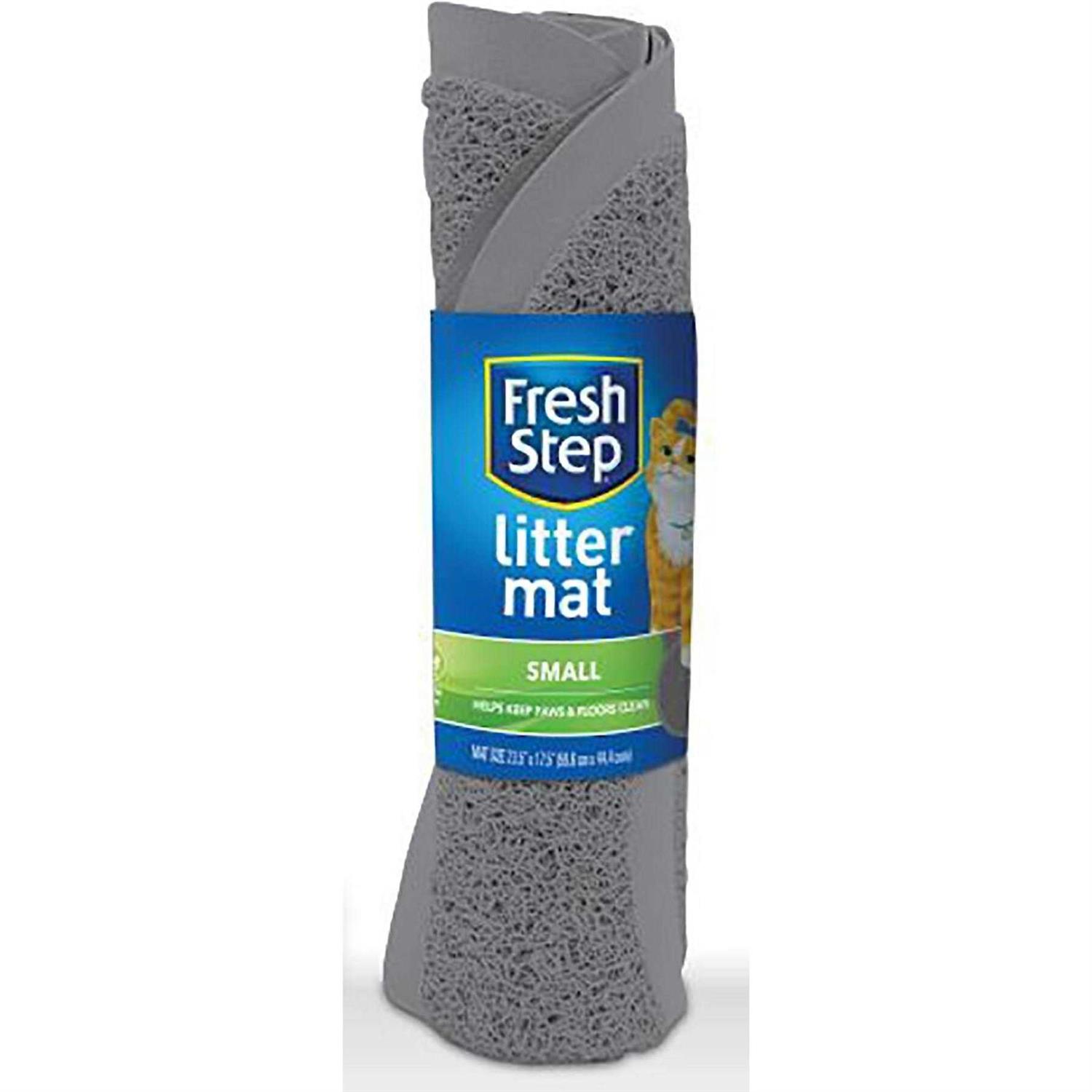 Fresh Step Products Grey Cat Shaped Litter Trapper Keeper Mat - Pet Supplies online store