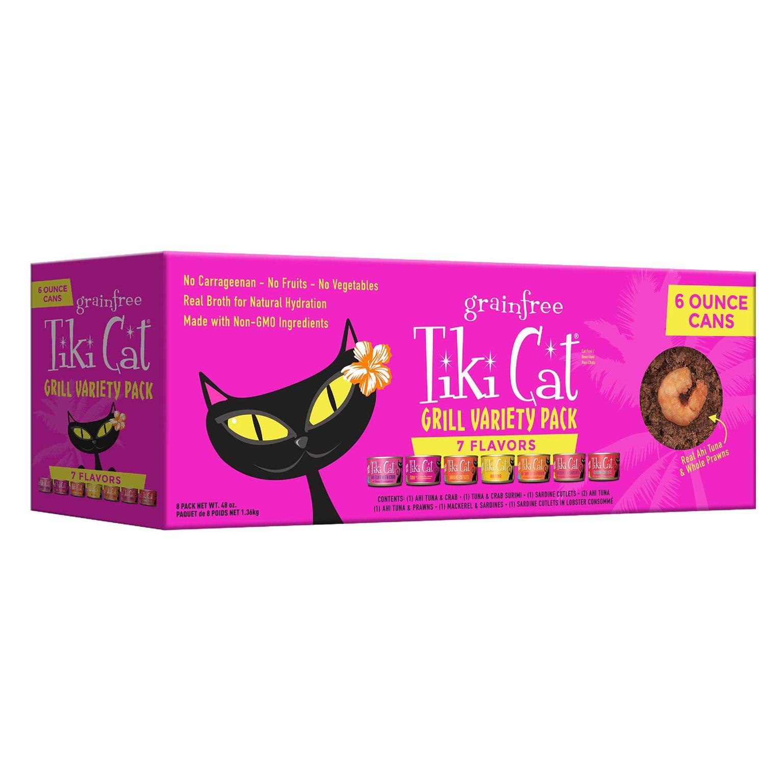 Tiki Cat Grill Variety Pack Wet Food - Pet Supplies online store